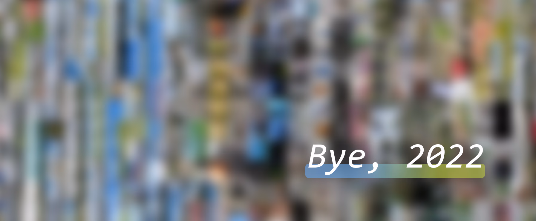 Cover image of Bye, 2022